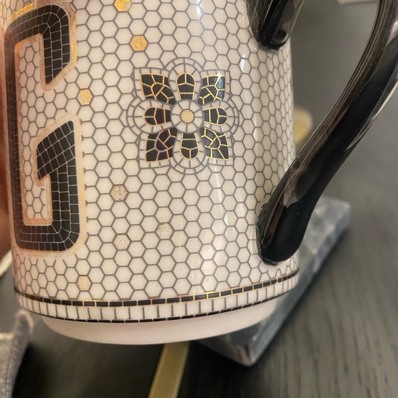 Anthropologie Margot Monogram Tiled Letter G Mug - Picture 7 of 7